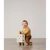 Modu Tiny Ride, Foam Activity Toy, 10 Pieces - Sand Grey / Honey Yellow