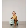 Modu Tiny Ride, Foam Activity Toy, 10 Pieces - Ocean Mint/Forest Green