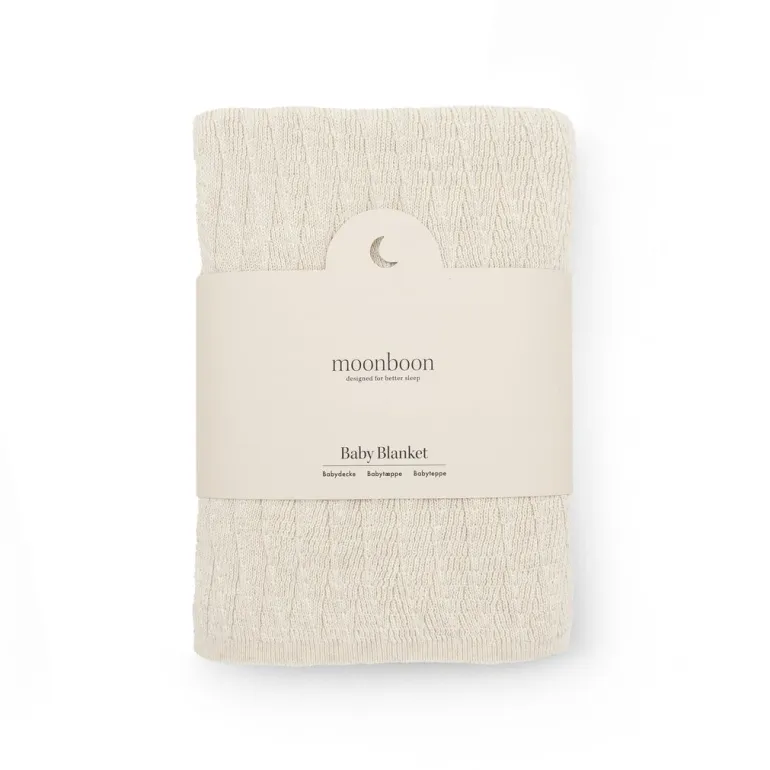 Moonboon Babytæppe, GOTS Certified – Available in Several Colors