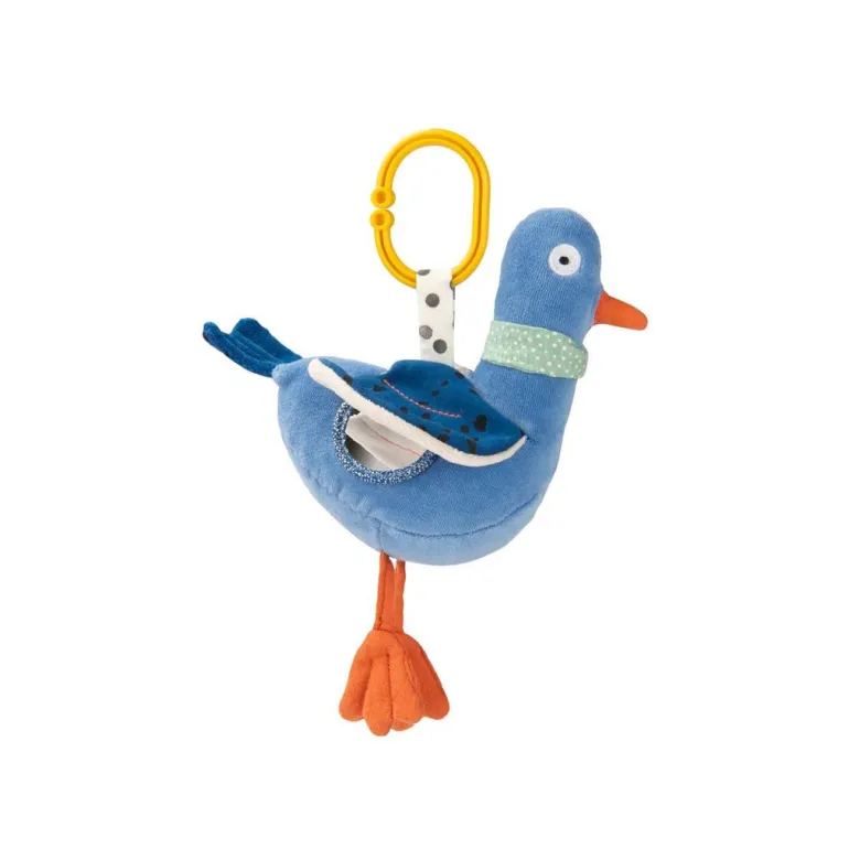 Moulin Roty Activity Soft Toy with Hanging Feature - Michel the Dove