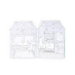Moulin Roty Coloring Book with 170 Stickers, The Little Dance School
