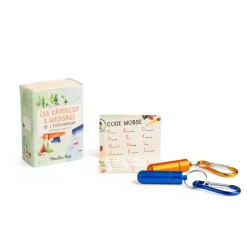 Moulin Roty, Keychain with Capsule for Secret Messages, Set of 2 - Le Jardin du Moulin