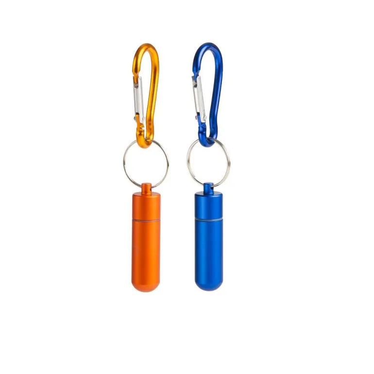 Moulin Roty, Keychain with Capsule for Secret Messages, Set of 2 - Le Jardin du Moulin