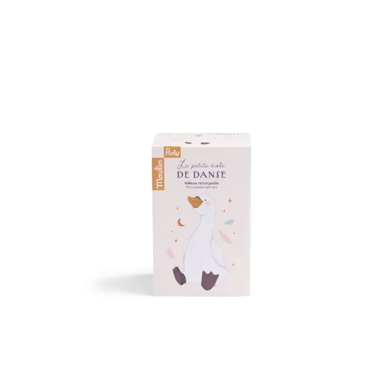 Moulin Roty Night Light, Swanling (USB Rechargeable) - La Petite Ecole de Danse