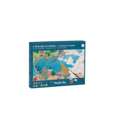 Moulin Roty Paint by Numbers, Explorer Edition