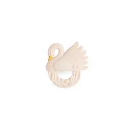 Moulin Roty Swan Teething Ring in Natural Rubber, La Petite Ecole de Danse