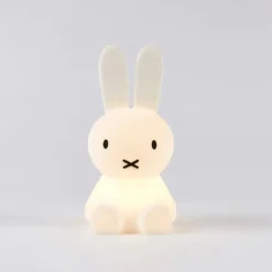 Mr Maria Miffy First Light, Night Lamp for Children, 30 cm - Bunny Lamp in Soft Silicone