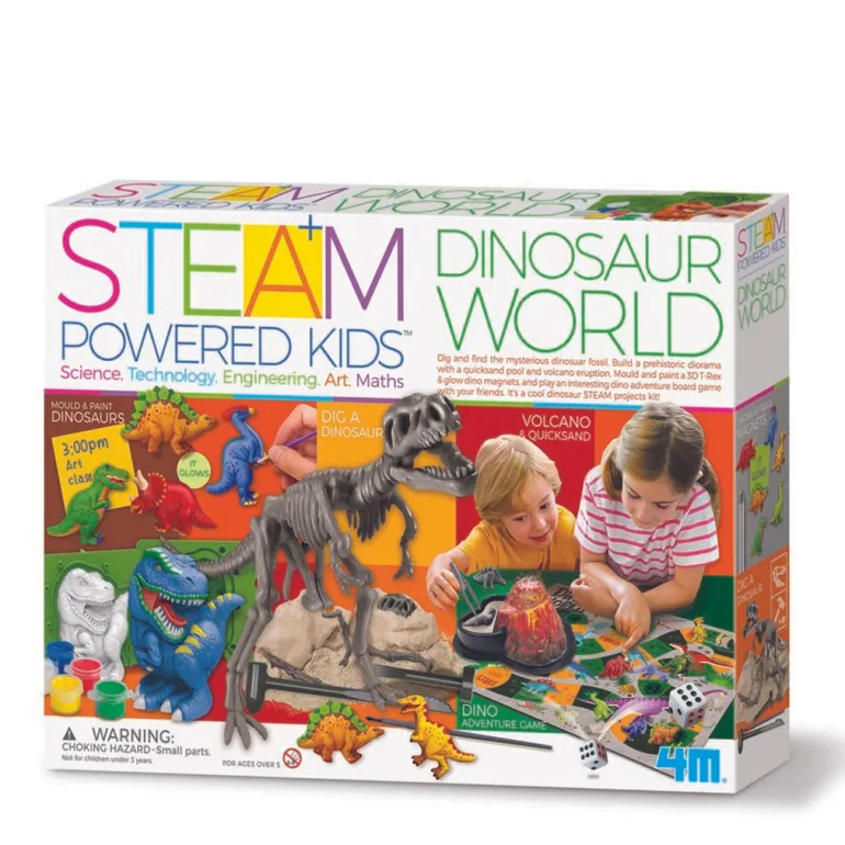 4M Steam-Powered Kids, The World of Dinosaurs
