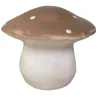 Mushroom Lamp, Medium Toadstool - Chocolate