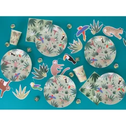 My Little Day Balloons, Printed Balloons, Pack of 5, Tropical