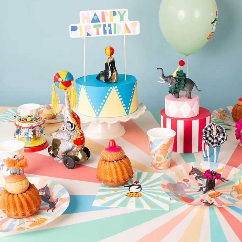 My Little Day Paper Cups, 8-pack – Circus