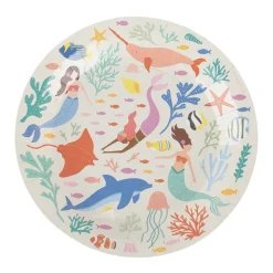 My Little Day Paper Plates, Mermaid - Set of 8