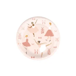 My Little Day Paper Plates, Set of 8 - Ballerina Design