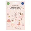 My Little Day Temporary Tattoos, 12 pcs – Ballerina