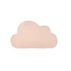 Nobodinoz Sky Cushion, Washed French Linen – Powder Pink