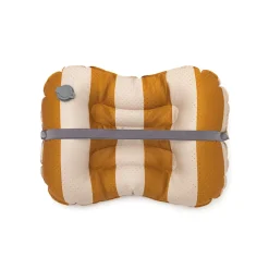 Noui Noui Have a Seat, Inflatable Seat Cushion for Kids - Stripes Nude/Mustard