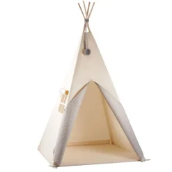 NunuNu Tipi, Light Grey with Grey Stars