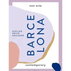 Nynne Rosenvinge Poster, Barcelona - 50 x 70 cm