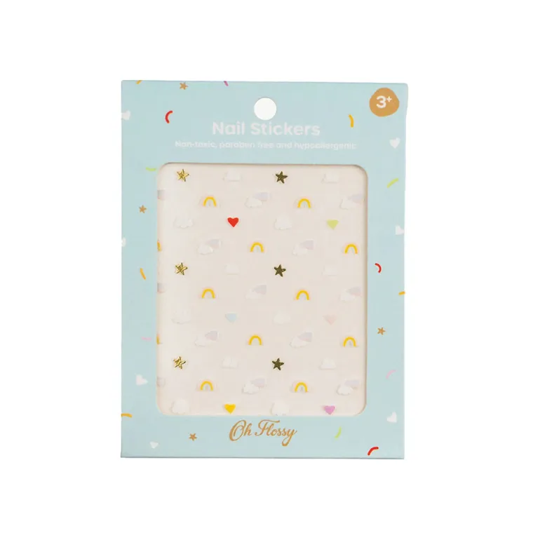 Oh Flossy Nail Stickers, Sky