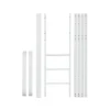 Oliver Furniture, Conversion Kit, from Wood Mini+ Crib Basic to Half-Height Bed - White