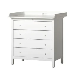 Oliver Furniture Seaside puslekommode m. 4 skuffer