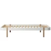 Oliver Furniture, Wood Lounger, 120 x 200 cm – white/oak