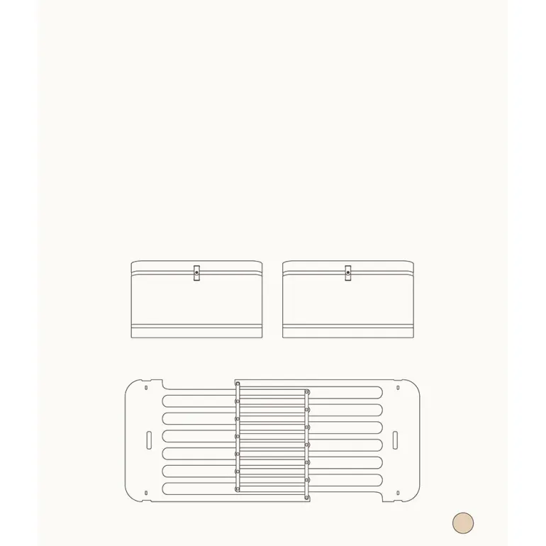 Oliver Furniture, Wood Mini+ Basic - Sibling Kit Oak