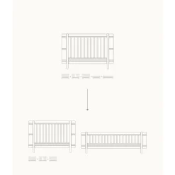 Oliver Furniture, Wood Mini+ Basic - Sibling Kit Oak