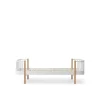 Oliver Furniture, Wood Original, Bed - White/Oak