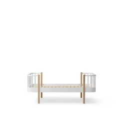 Oliver Furniture, Wood Original, Junior Bed - White/Oak