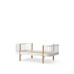 Oliver Furniture, Wood Original, Junior Bed - White/Oak
