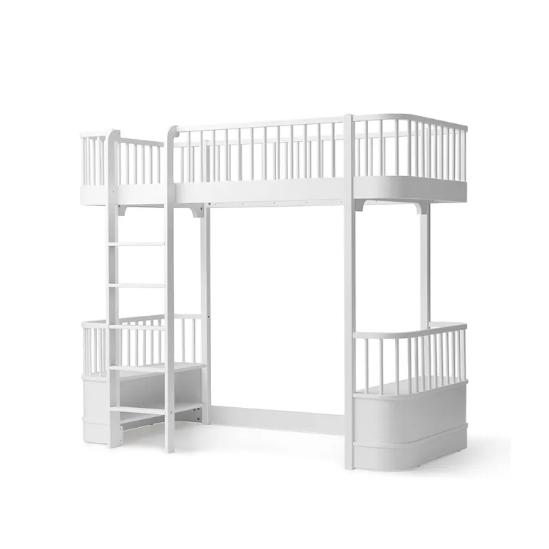 Oliver Furniture, Wood Original, Loft Bed - White