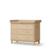 Oliver Furniture Wood puslekommode, m. stor plade