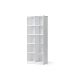Oliver Furniture Wood reol, 2x5 rum lodret m sokkel