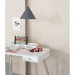 Oliver Furniture Wood skrivebord, 66 cm og armstol
