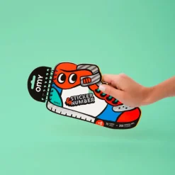 Omy Activity Book with 200 Stickers, Street