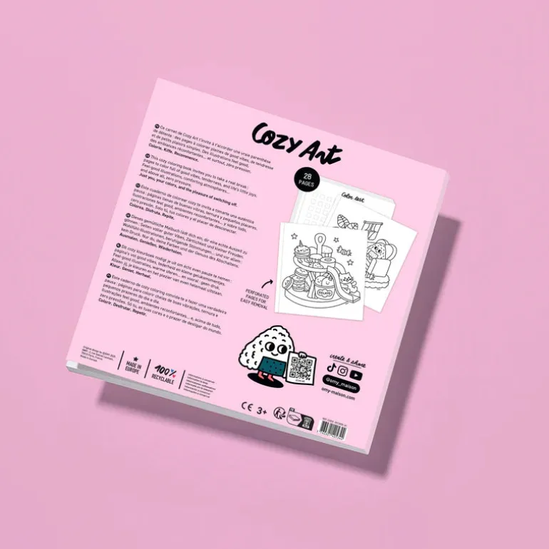 Omy Coloring Book, Cozy Art - Kawaii