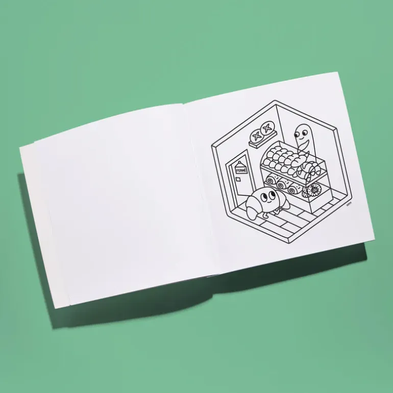 Omy Coloring Book, Cozy Art - Paris