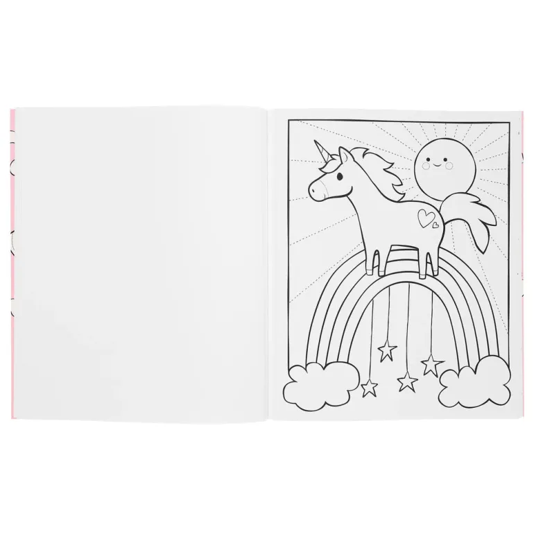 Ooly Coloring Book, Enchanting Unicorns - Enhjørninger