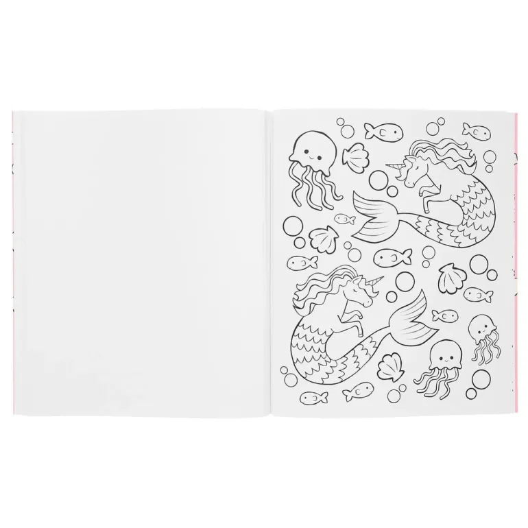 Ooly Coloring Book, Enchanting Unicorns - Enhjørninger