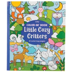 Ooly Coloring Book, Little Cozy Critters - Creatures