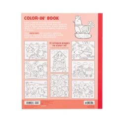 Ooly Coloring Book, Little Farm Friends