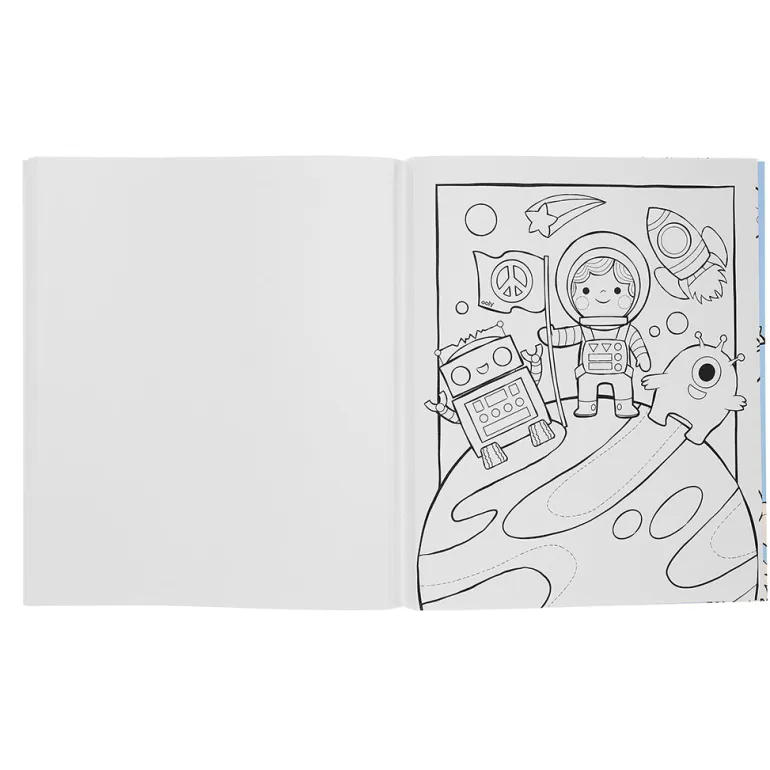 Ooly Coloring Book, Outer Space Explorers