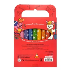 Ooly Crayons and Coloring Book - Work Zone - Carry Along