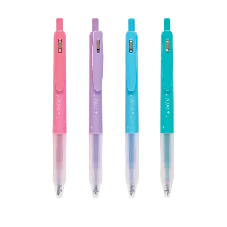 Ooly Gel Pen Set of 4, Oh My Glitter