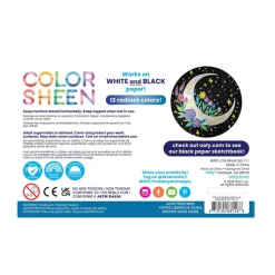 Ooly Marker Set of 12 – Color Sheen Metallic
