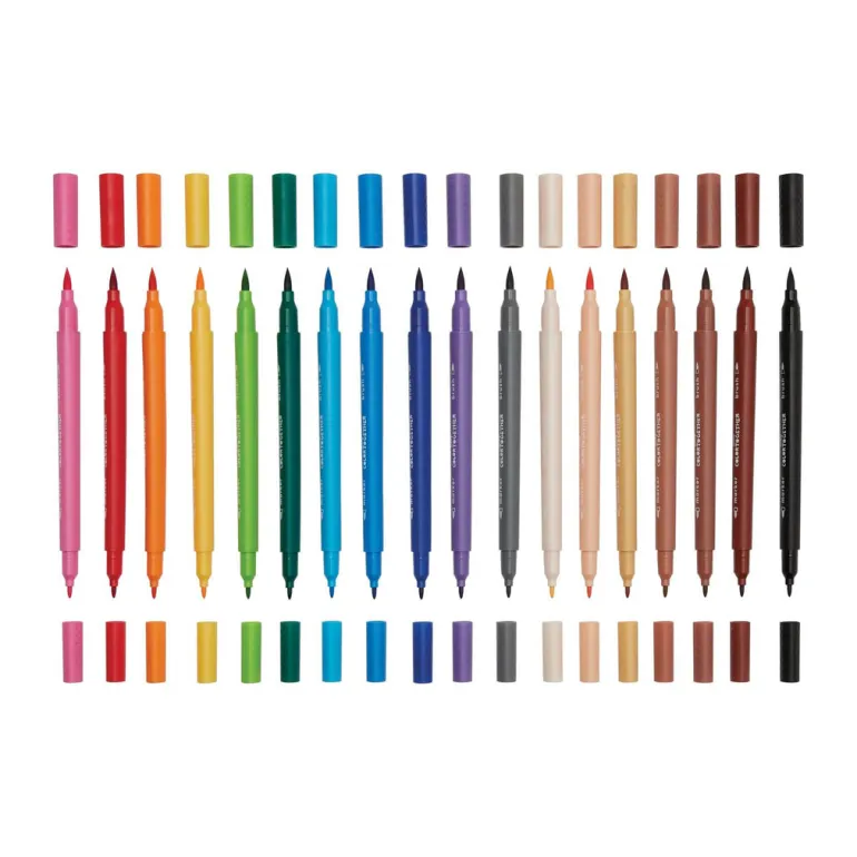 Ooly Markers Set of 18, Double-Sided - Color Together