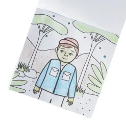 Ooly Safari Crayons and Coloring Book