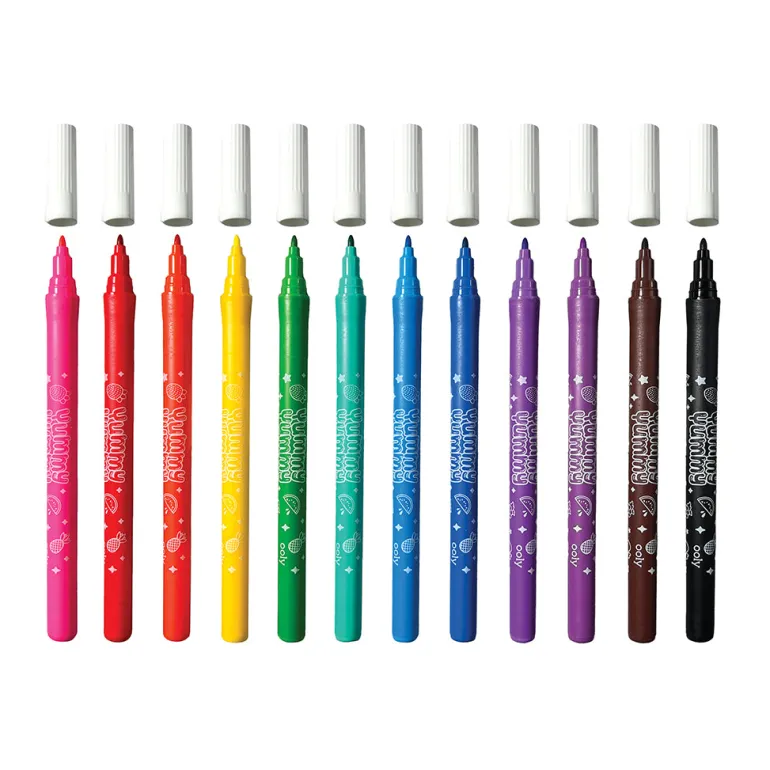 Ooly Yummy Yummy, Scented Markers – 12 pcs.