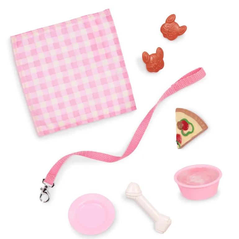 Our Generation dukke med hund, Jin - 46 cm